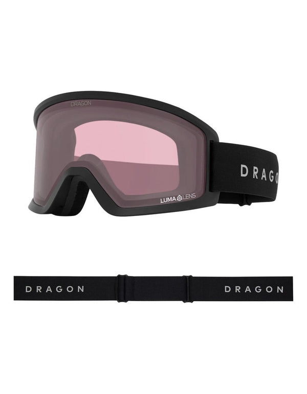 Dragon DX3 Plus OTG Goggles | Photochromatic w/  Lumalense PH Light Rose