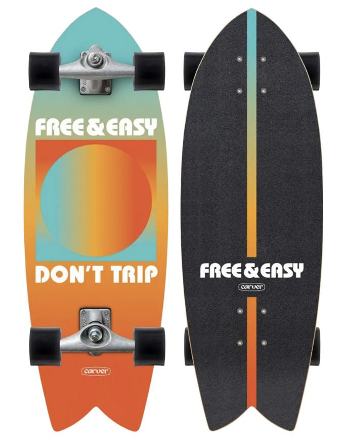 Carver Free & Easy Gradient CX Surfskate Skateboard | 29.25"