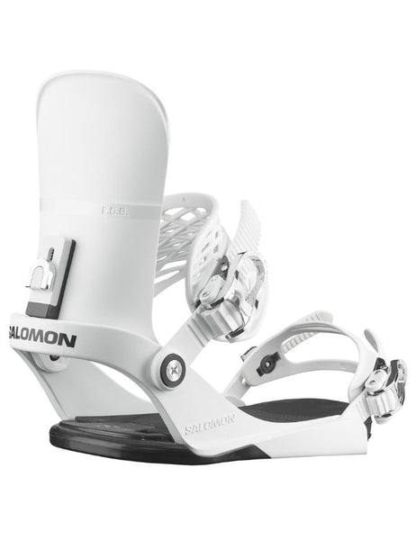 Salomon EDB Snowboard Binding 2026 | Prime White