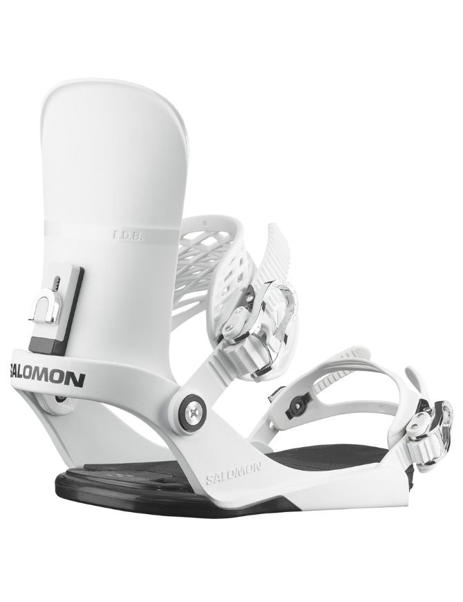 Salomon EDB Snowboard Binding 2026 | Prime White