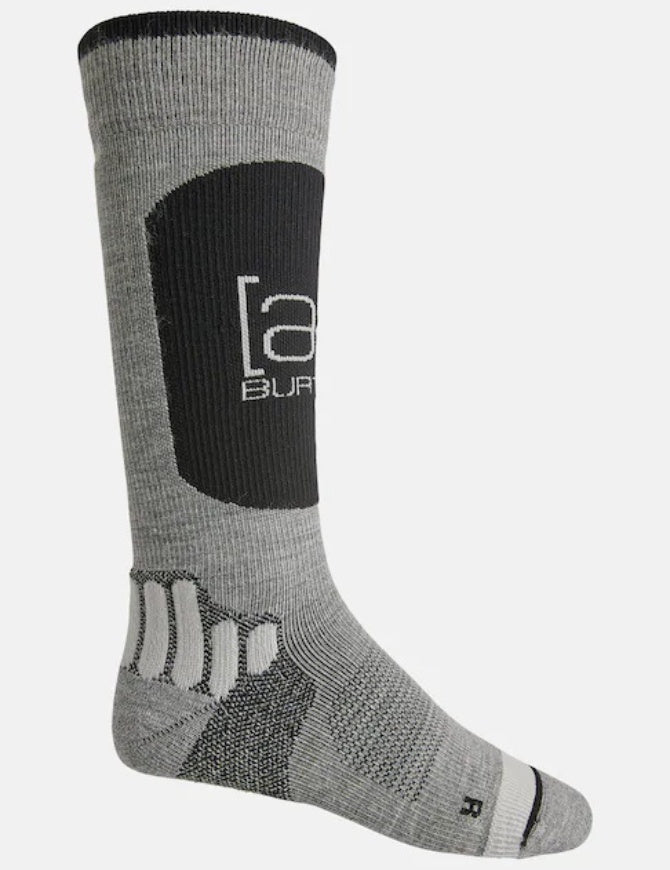 Burton AK Endurance Sock 2025 | Grey Heather
