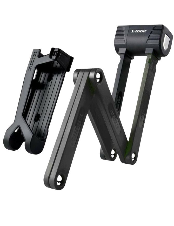 Etook Folding Hardened Steel Combination Bike Lock | 90cm