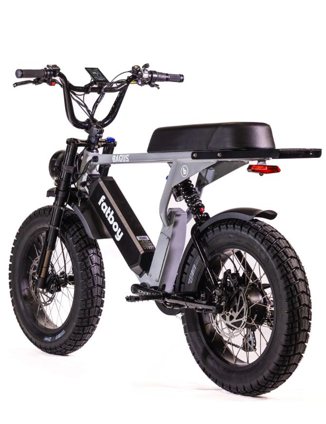 Fatboy The Bagus V2 Electric Bike | Nardo Grey