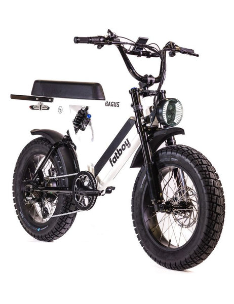 Fatboy The Bagus V2 Electric Bike | White Noise