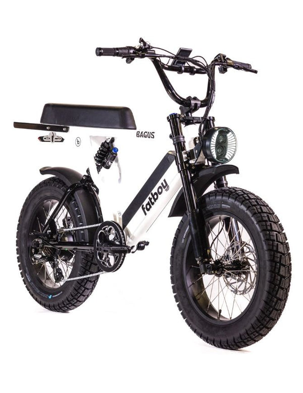 Fatboy The Bagus V2 Electric Bike | White Noise