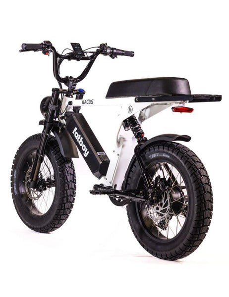 Fatboy The Bagus V2 Electric Bike | White Noise