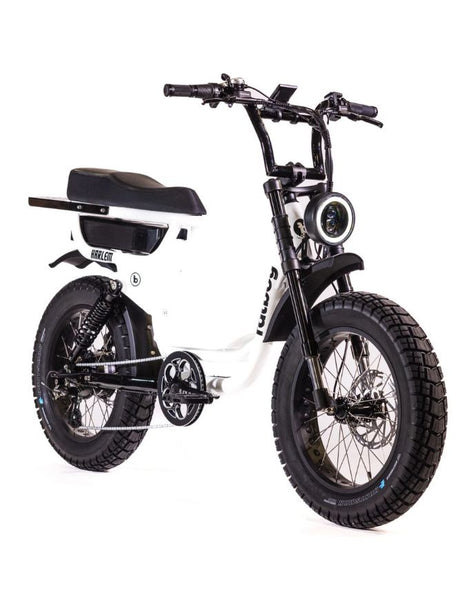 Fatboy Harlem V2 Electric Bike | White Noise