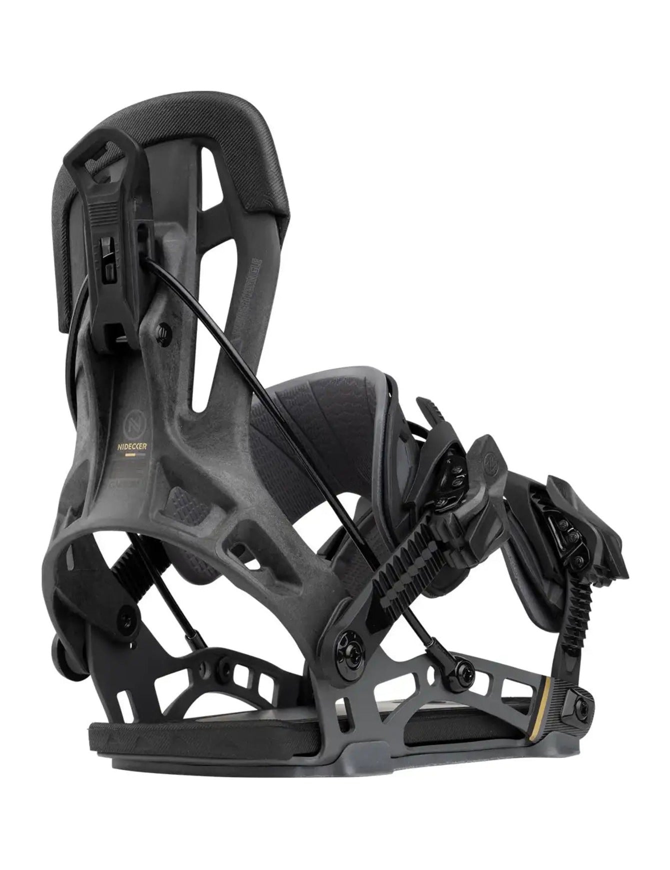 Flow NX2 Carbon Snowboard Binding 2027 Black side view
