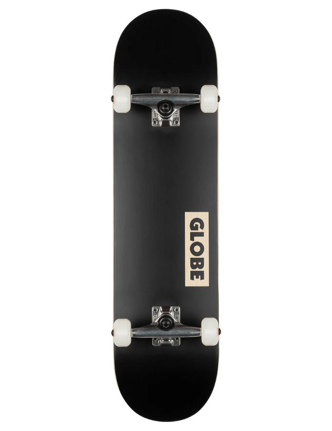 Globe Goodstock Black Complete Skateboard | 8.375"