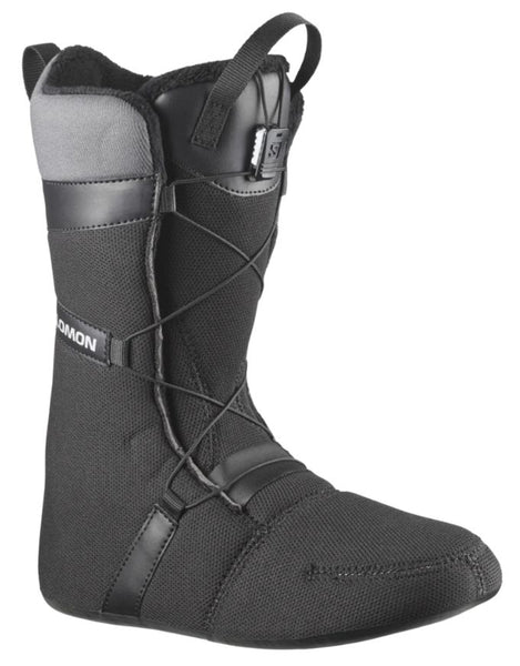 Salomon Kiana Dual Boa Snowboard Boot 2025 | Black/Black/Sepia