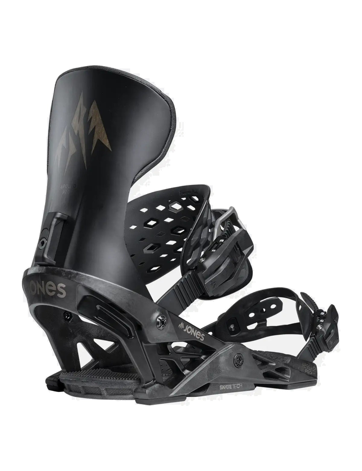 Jones Apollo Pro Snowboard Binding 2027 Stealth Black
