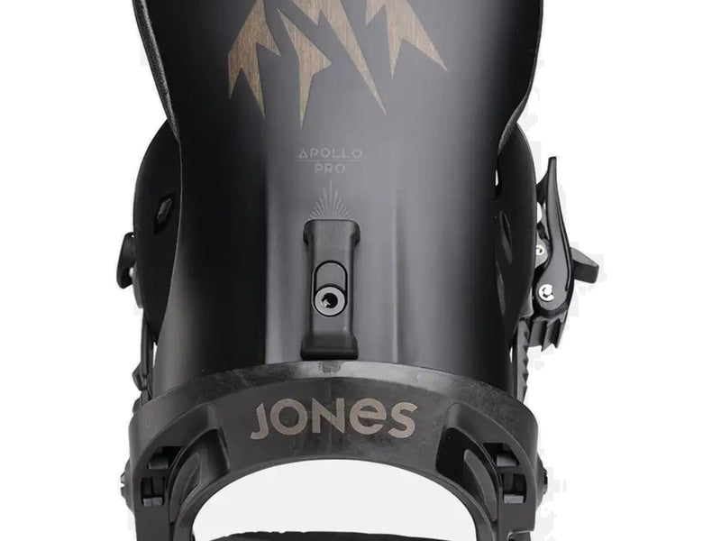 Jones Apollo Pro Snowboard Binding 2027 Stealth Black side
