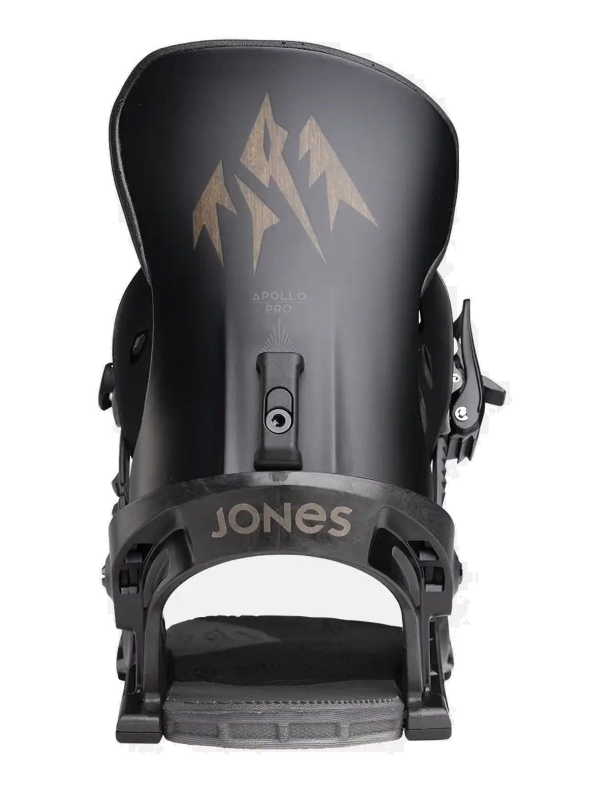Jones Apollo Pro Snowboard Binding 2027 Stealth Black side