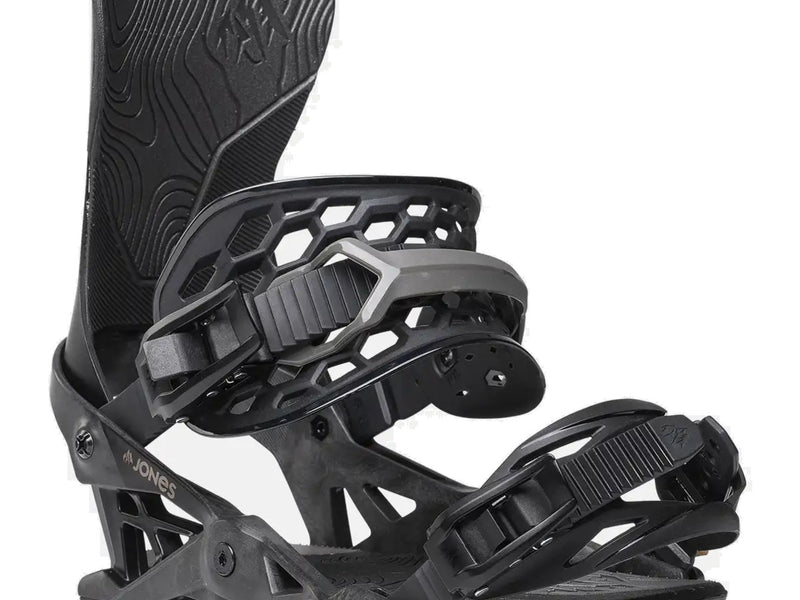 Jones Apollo Pro Snowboard Binding 2027 Stealth Black back