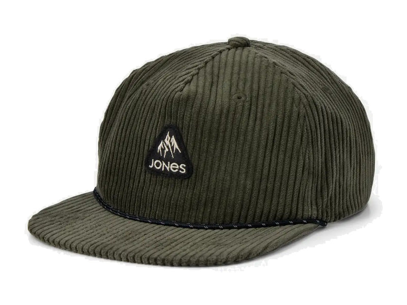 Jones Fresh Corduroy Organic Cotton Cap Midnight Green