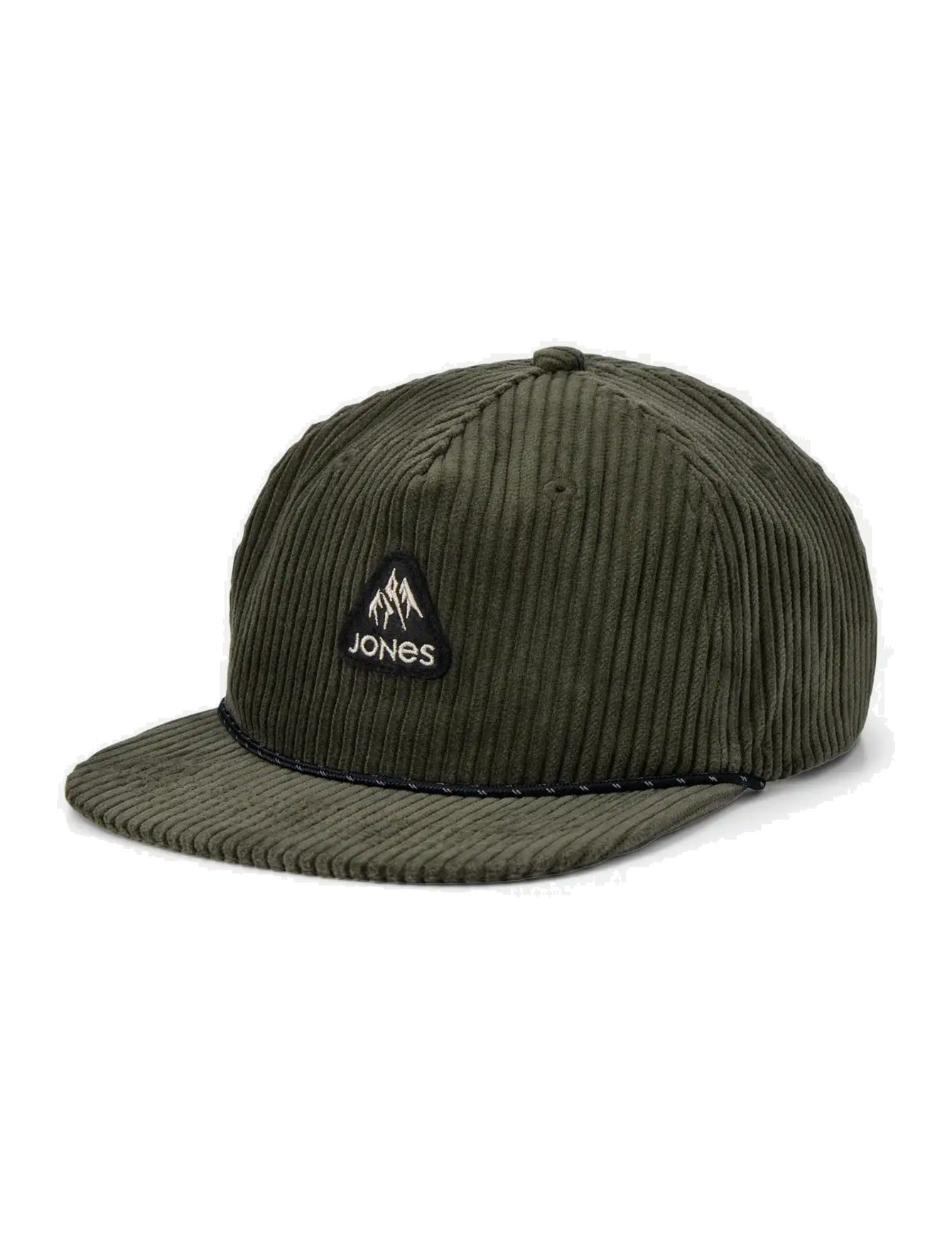 Jones Fresh Corduroy Organic Cotton Cap Midnight Green