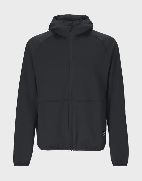 Jones Flagship Grid Fleece Hooded Jacket 2027 | Stealth Black
