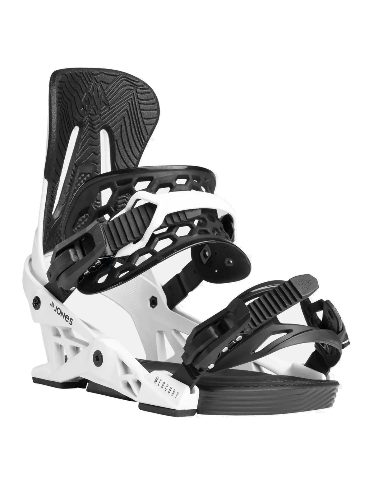 Jones Mercury Snowboard Binding 2027 Cloud White side