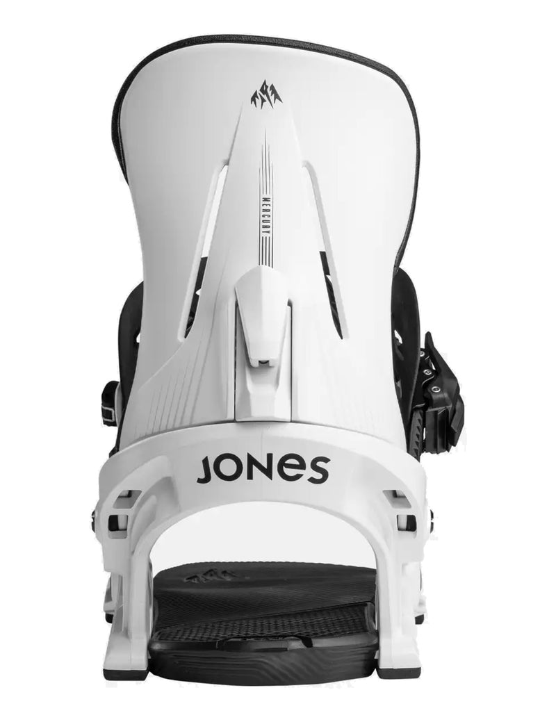 Jones Mercury Snowboard Binding 2027 Cloud White back