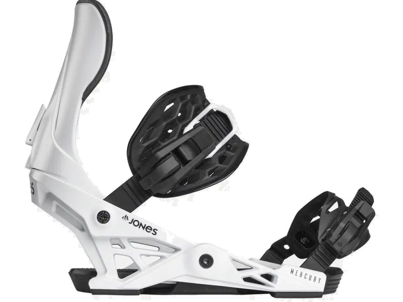 Jones Mercury Snowboard Binding 2027 Cloud White profile