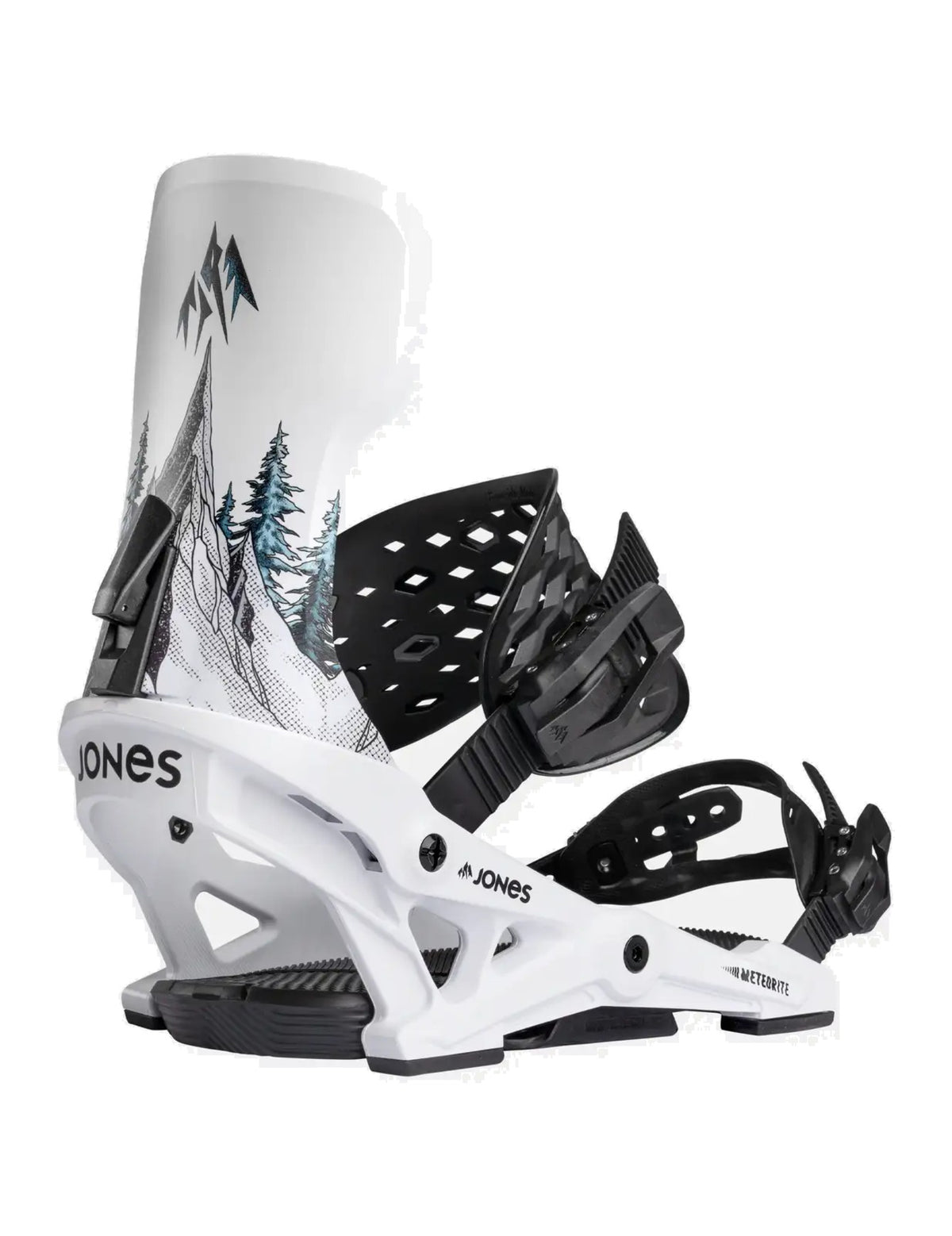 Jones Meteorite Snowboard Binding 2027 Rallycat White