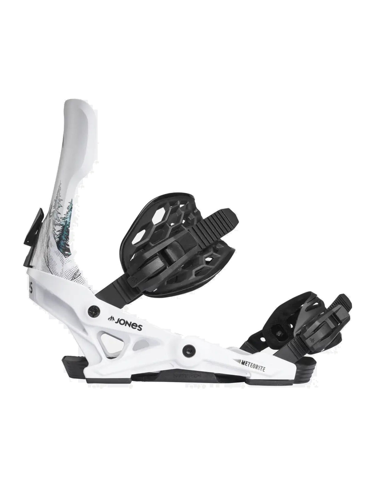 Jones Meteorite Snowboard Binding 2027 Rallycat White profile