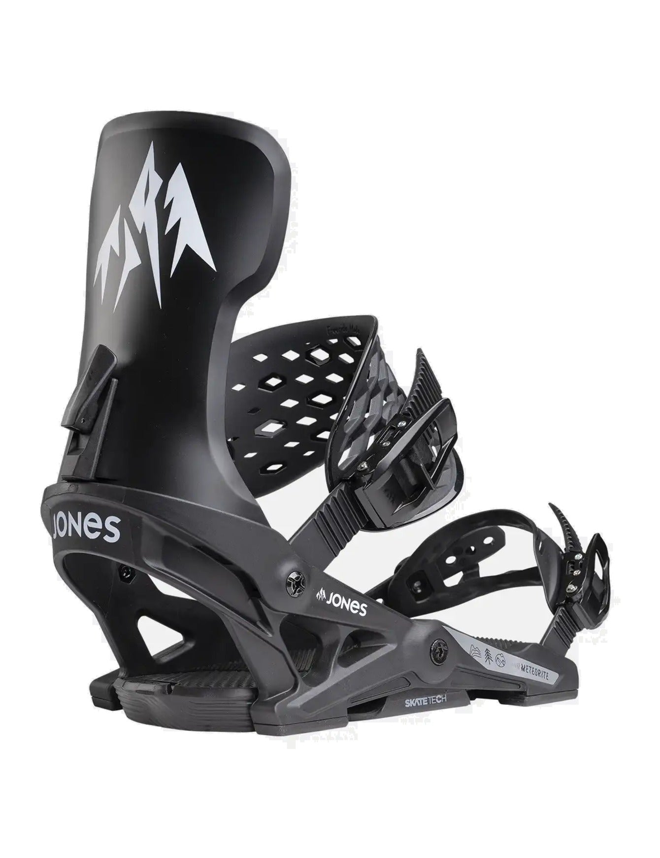 Jones Meteorite Snowboard Binding 2027 Eclipse Black
