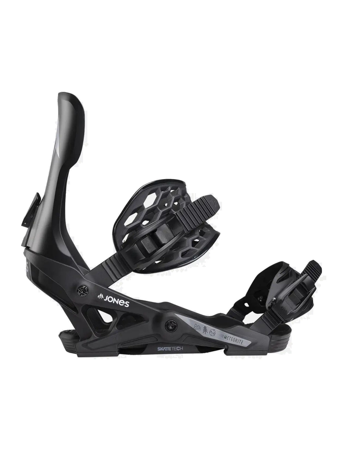 Jones Meteorite Snowboard Binding 2027 Eclipse Black profile