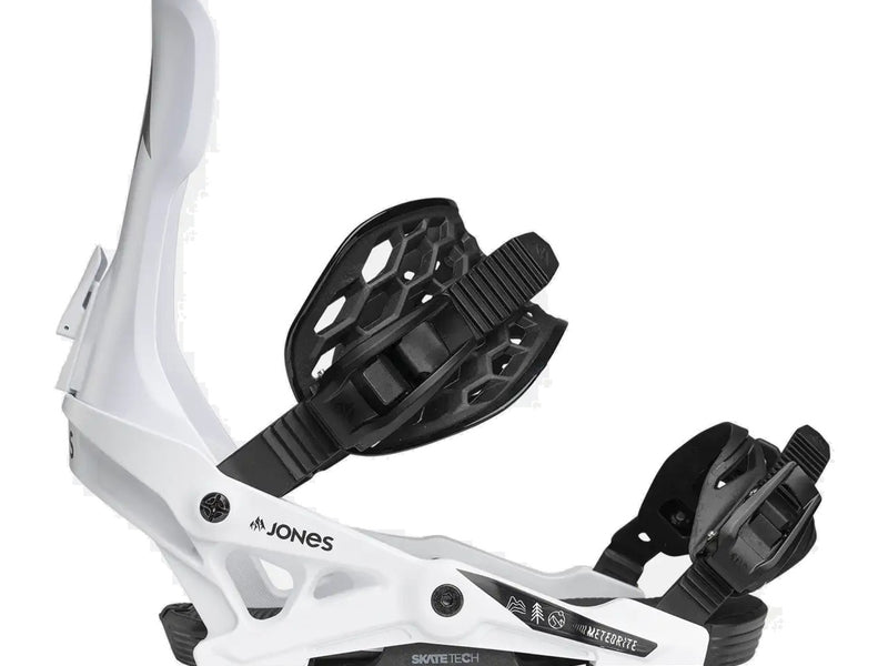 Jones Meteorite Snowboard Binding 2027 Snow White profile