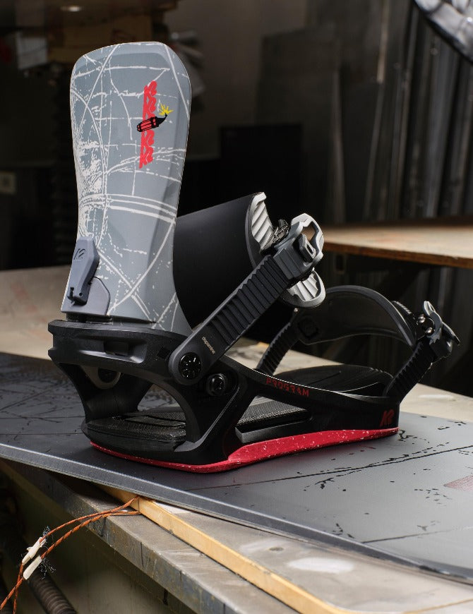 K2 Program Snowboard Binding 2027 Dopamine Storm Cycle