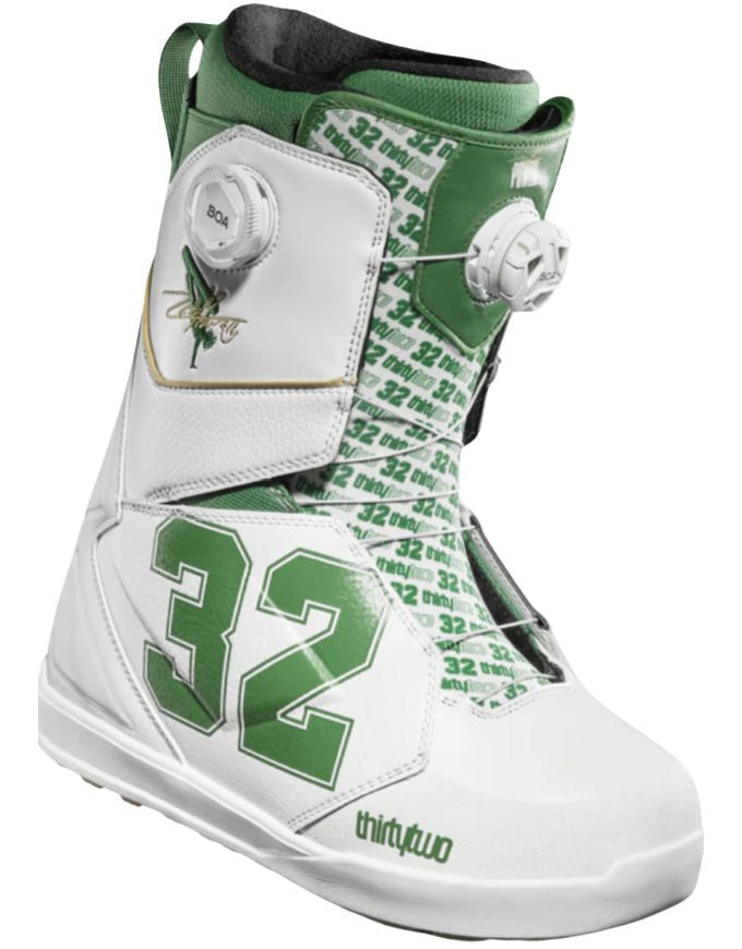 ThirtyTwo Mens Lashed Double BOA Boot 2025 | Powell White Green