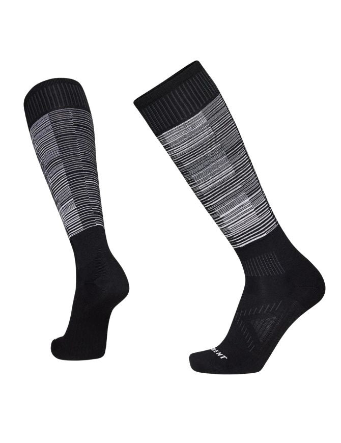 LeBent Glacier Targeted Cushion Snow Sock | Black