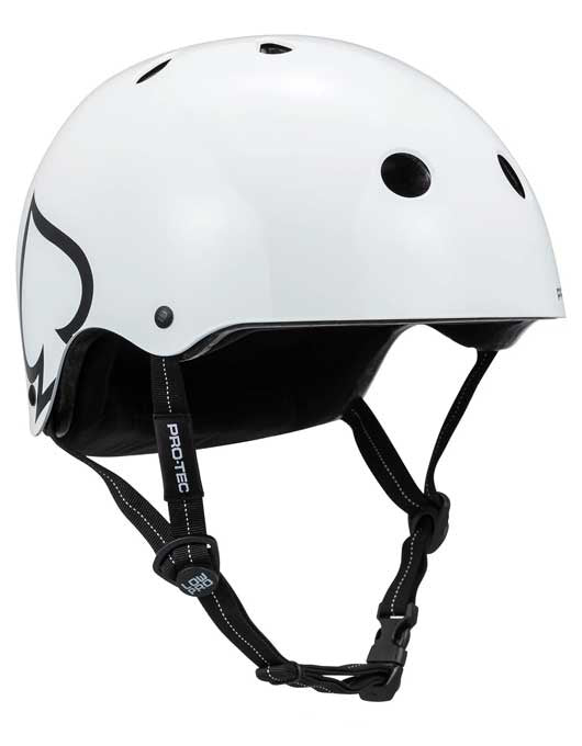 Protec Low Pro Certified Helmet | Gloss White