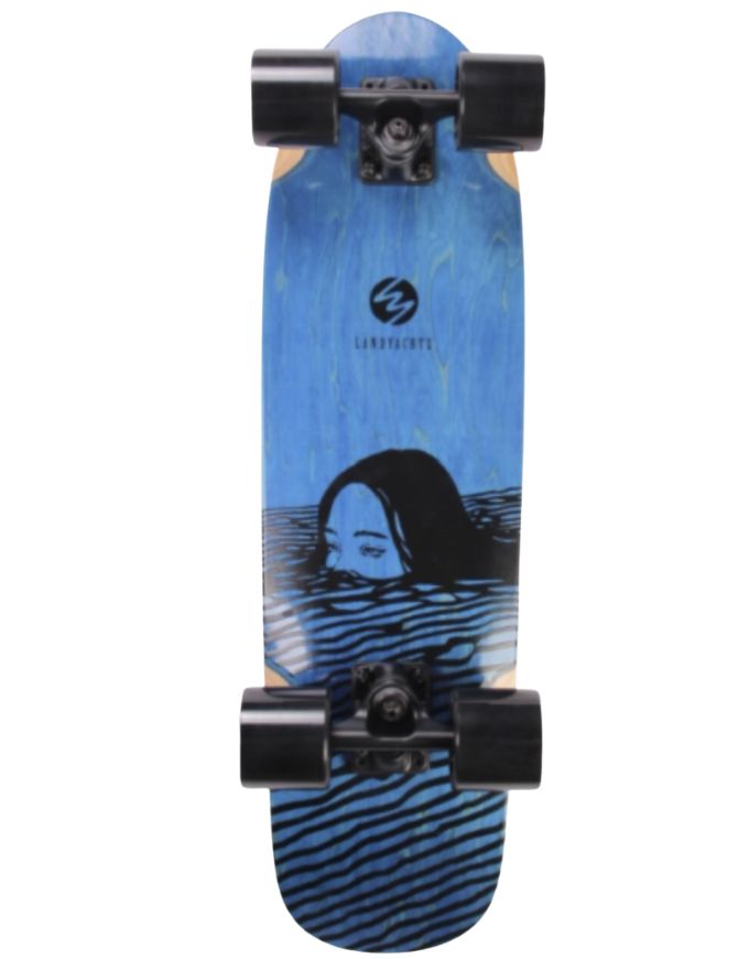 Landyachtz Dinghy Classic Fender Skateboard | Midnight Dip 28.5"