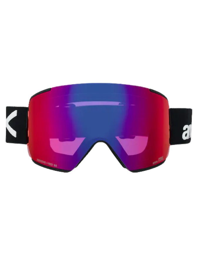 Anon M5 Goggle Low Bridge 2026 | Black / Perceive Sun Red
