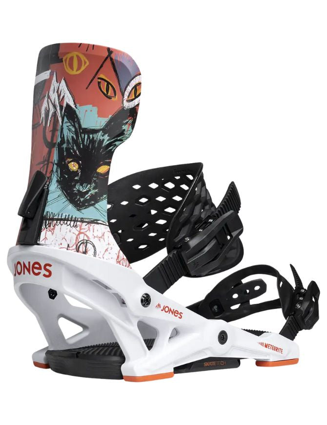 Jones Meteorite Men's Snowboard Binding 2026 | Rallycat White