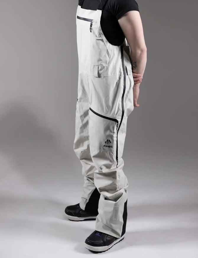 Jones Women's Mtn Surf Bib Pant 2025 | Smoke Grey