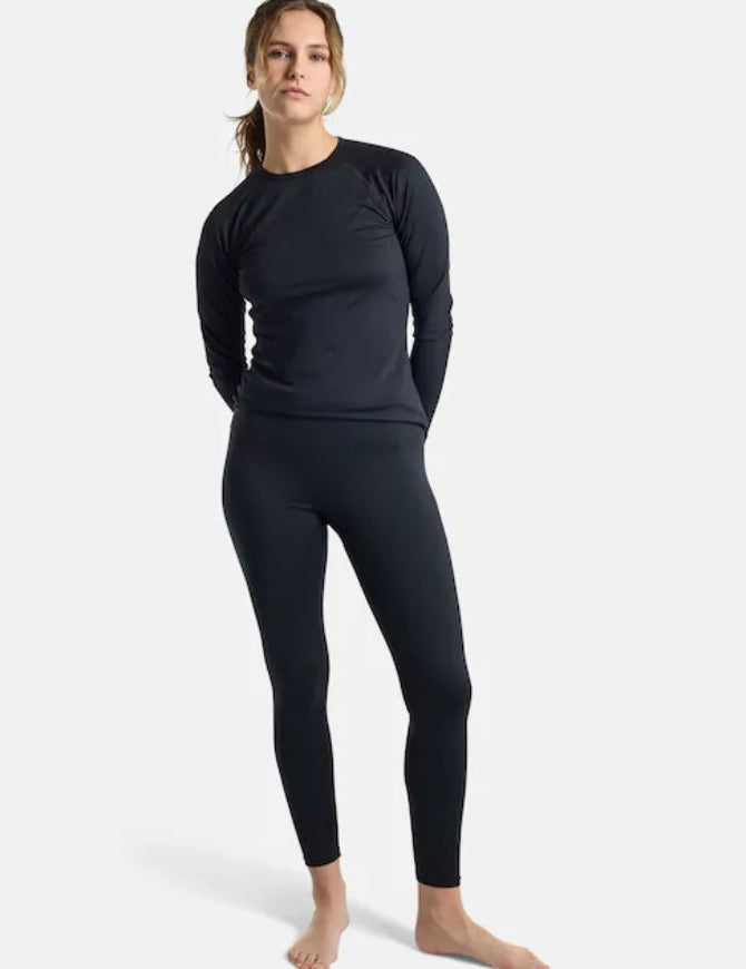 Burton Women's Midweight X Base Layer Pant 2025 | True Black