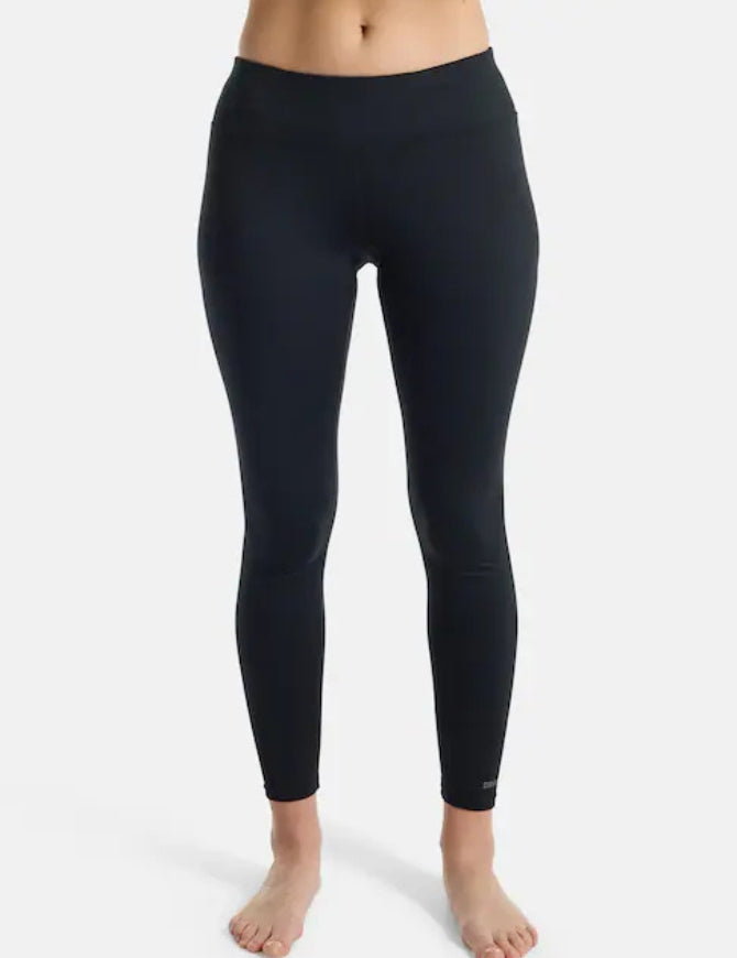 Burton Women's Midweight X Base Layer Pant 2025 | True Black