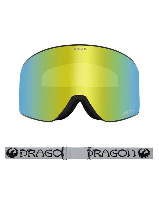 Dragon PXV2 Snow Goggle Classic Grey | LL Gold Ion + LL Amber