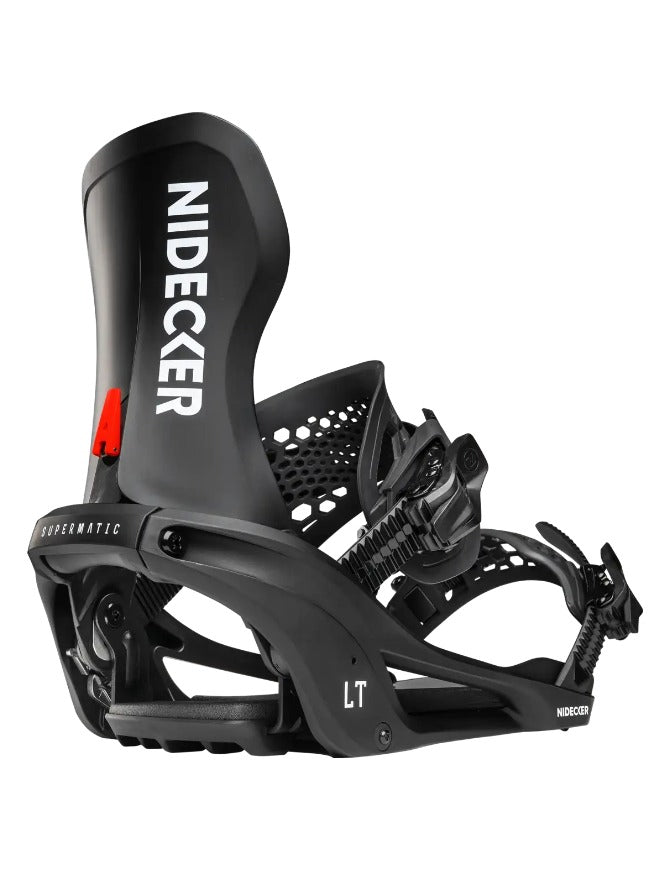 Nidecker LT Supermatic Snowboard Binding 2027 Black