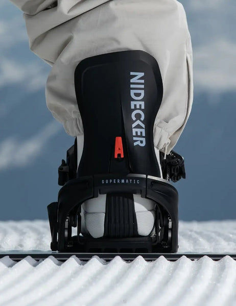 Nidecker LT Supermatic Snowboard Binding 2027 Black