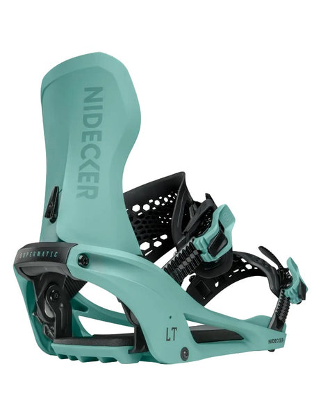 Nidecker LT Supermatic Snowboard Binding 2027 Teal