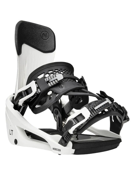 Nidecker LT Supermatic Snowboard Binding 2027 White