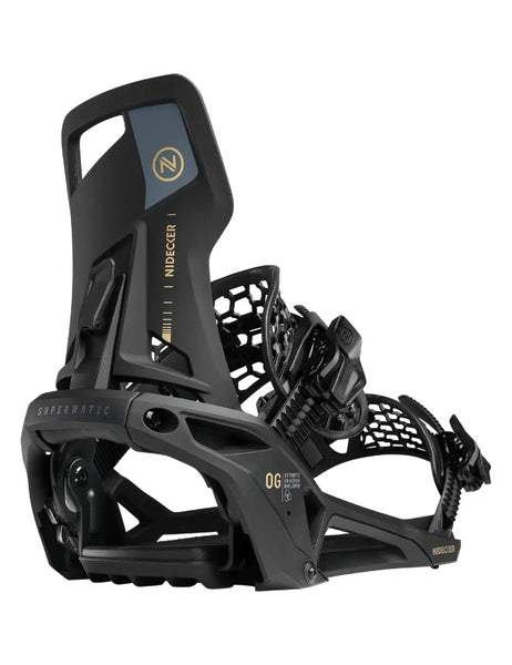 Nidecker OG Supermatic Snowboard Binding 2027 Black