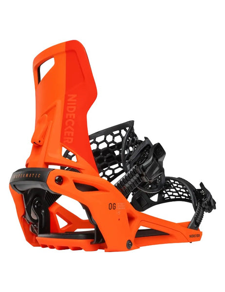 Nidecker OG Supermatic Snowboard Binding 2027 Paprika