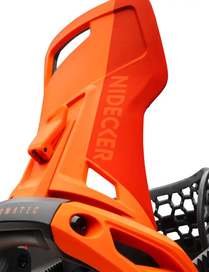 Nidecker OG Supermatic Snowboard Binding 2027 Paprika