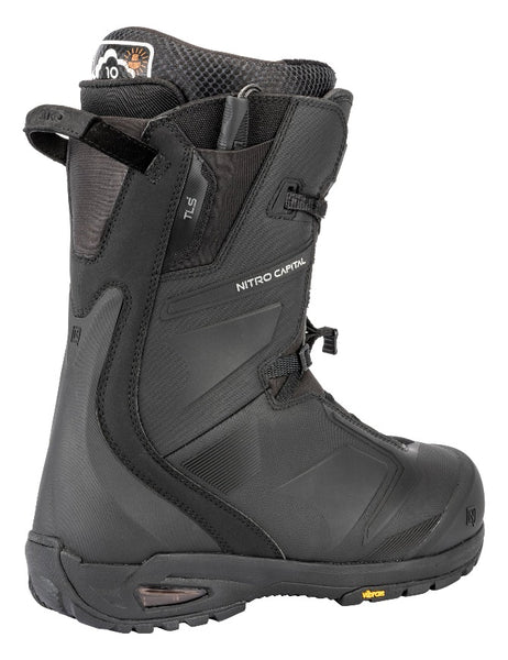 Nitro Capital TLS+ Men's Snowboard Boot 2027 Black