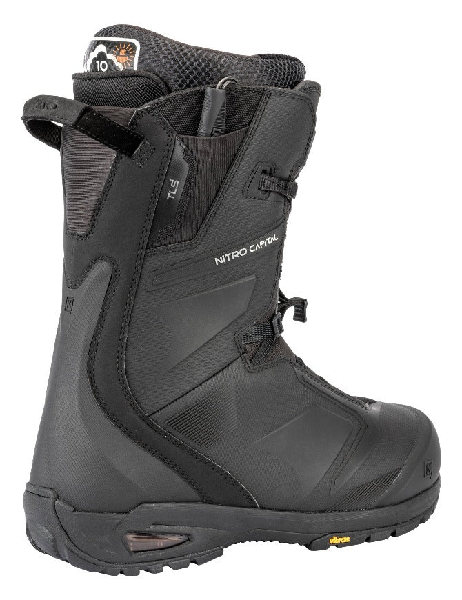 Nitro Capital TLS+ Men's Snowboard Boot 2027 Black