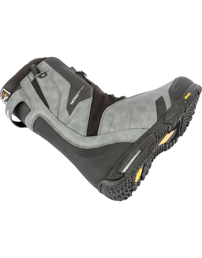 Nitro Select TLS+ Mens Snowboard Boot 2026 | Charcoal-Black